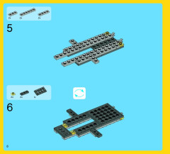 LEGO 7345 instructions page 8 – build guide