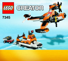 LEGO 7345 instructions page 1 – build guide