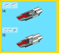 LEGO 7345 instructions page 10 – build guide