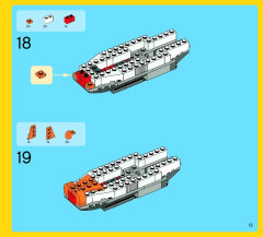 LEGO 7345 instructions page 13 – build guide