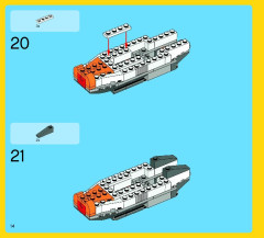 LEGO 7345 instructions page 14 – build guide