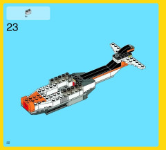 LEGO 7345 instructions page 22 – build guide