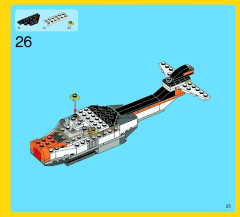 LEGO 7345 instructions page 25 – build guide