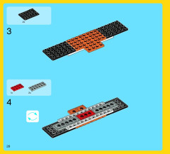 LEGO 7345 instructions page 28 – build guide
