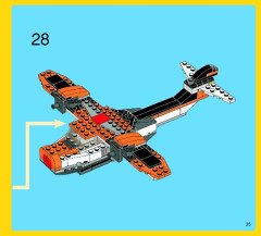 LEGO 7345 instructions page 35 – build guide