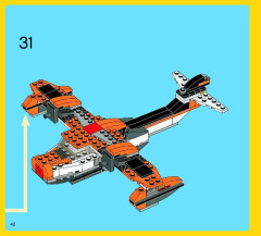 LEGO 7345 instructions page 42 – build guide