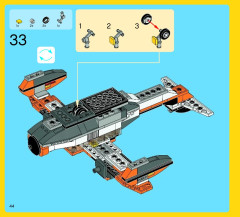 LEGO 7345 instructions page 44 – build guide