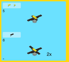 LEGO 7345 instructions page 46 – build guide