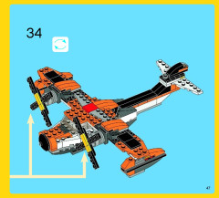 LEGO 7345 instructions page 47 – build guide