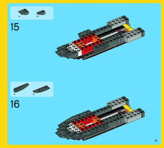 LEGO 7345 instructions page 61 – build guide