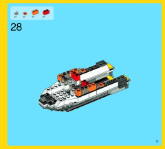 LEGO 7345 instructions page 71 – build guide