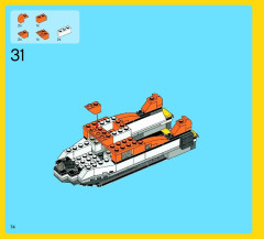 LEGO 7345 instructions page 74 – build guide