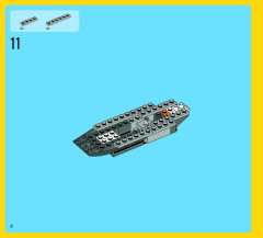 LEGO 7345 instructions page 8 – build guide