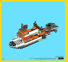 LEGO 7345 instructions page 84 – build guide