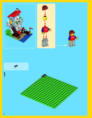LEGO 7346 instructions page 2 – build guide