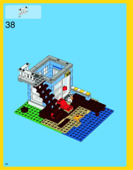 LEGO 7346 instructions page 38 – build guide