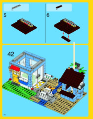 LEGO 7346 instructions page 44 – build guide