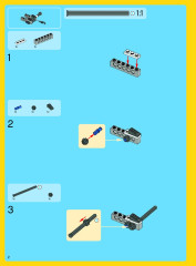 LEGO 7347 instructions page 2 – build guide