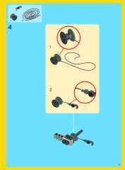 LEGO 7347 instructions page 3 – build guide