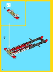 LEGO 7347 instructions page 8 – build guide