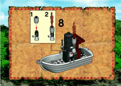 LEGO 7410 instructions page 15 – build guide