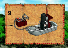 LEGO 7410 instructions page 17 – build guide