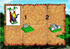 LEGO 7410 instructions page 4 – build guide