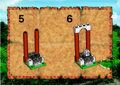 LEGO 7410 instructions page 6 – build guide