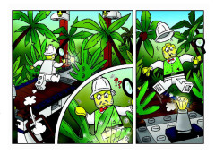 LEGO 7411 instructions page 3 – build guide