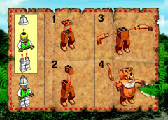 LEGO 7411 instructions page 6 – build guide