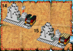 LEGO 7412 instructions page 18 – build guide