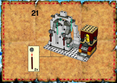 LEGO 7412 instructions page 23 – build guide