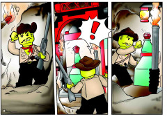 LEGO 7413 instructions page 2 – build guide