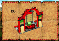 LEGO 7413 instructions page 21 – build guide