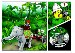 LEGO 7414 instructions page 2 – build guide