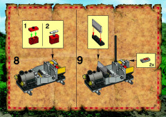 LEGO 7414 instructions page 21 – build guide