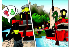 LEGO 7416 instructions page 3 – build guide