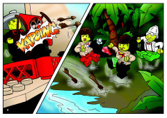 LEGO 7416 instructions page 4 – build guide