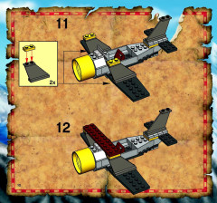 LEGO 7417 instructions page 10 – build guide