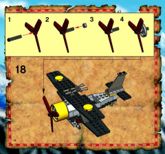 LEGO 7417 instructions page 14 – build guide