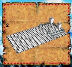 LEGO 7417 instructions page 17 – build guide