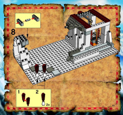 LEGO 7417 instructions page 23 – build guide