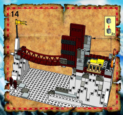 LEGO 7417 instructions page 33 – build guide