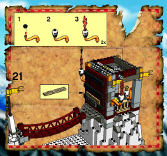 LEGO 7417 instructions page 42 – build guide