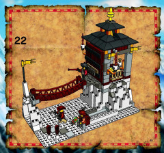 LEGO 7417 instructions page 45 – build guide