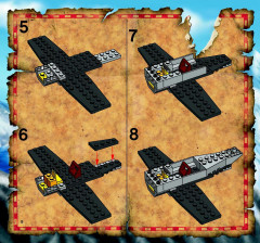 LEGO 7417 instructions page 8 – build guide