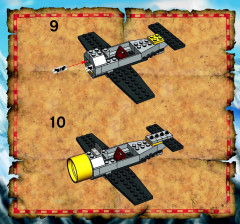 LEGO 7417 instructions page 9 – build guide