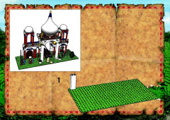 LEGO 7418 instructions page 10 – build guide