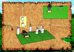 LEGO 7418 instructions page 14 – build guide