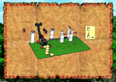 LEGO 7418 instructions page 17 – build guide